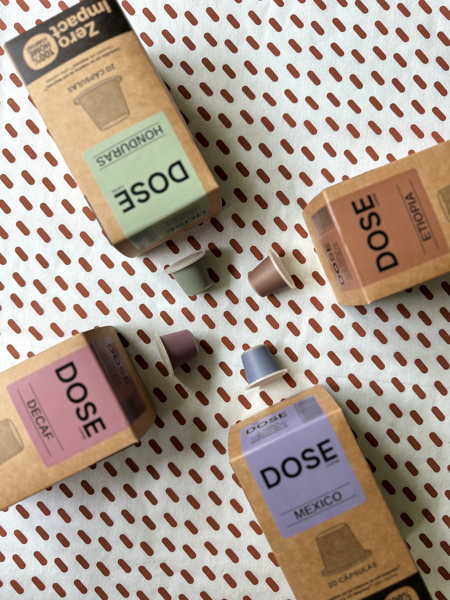 Cápsulas de Café Descafeinado – DOSE Coffee (20 uds)