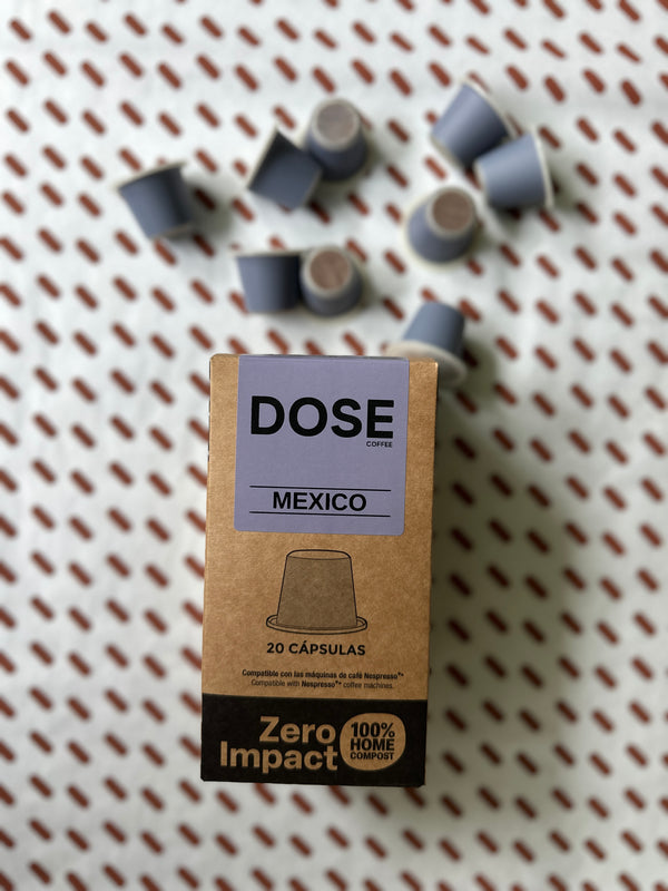 Cápsulas de Café México – DOSE Coffee (20 uds)